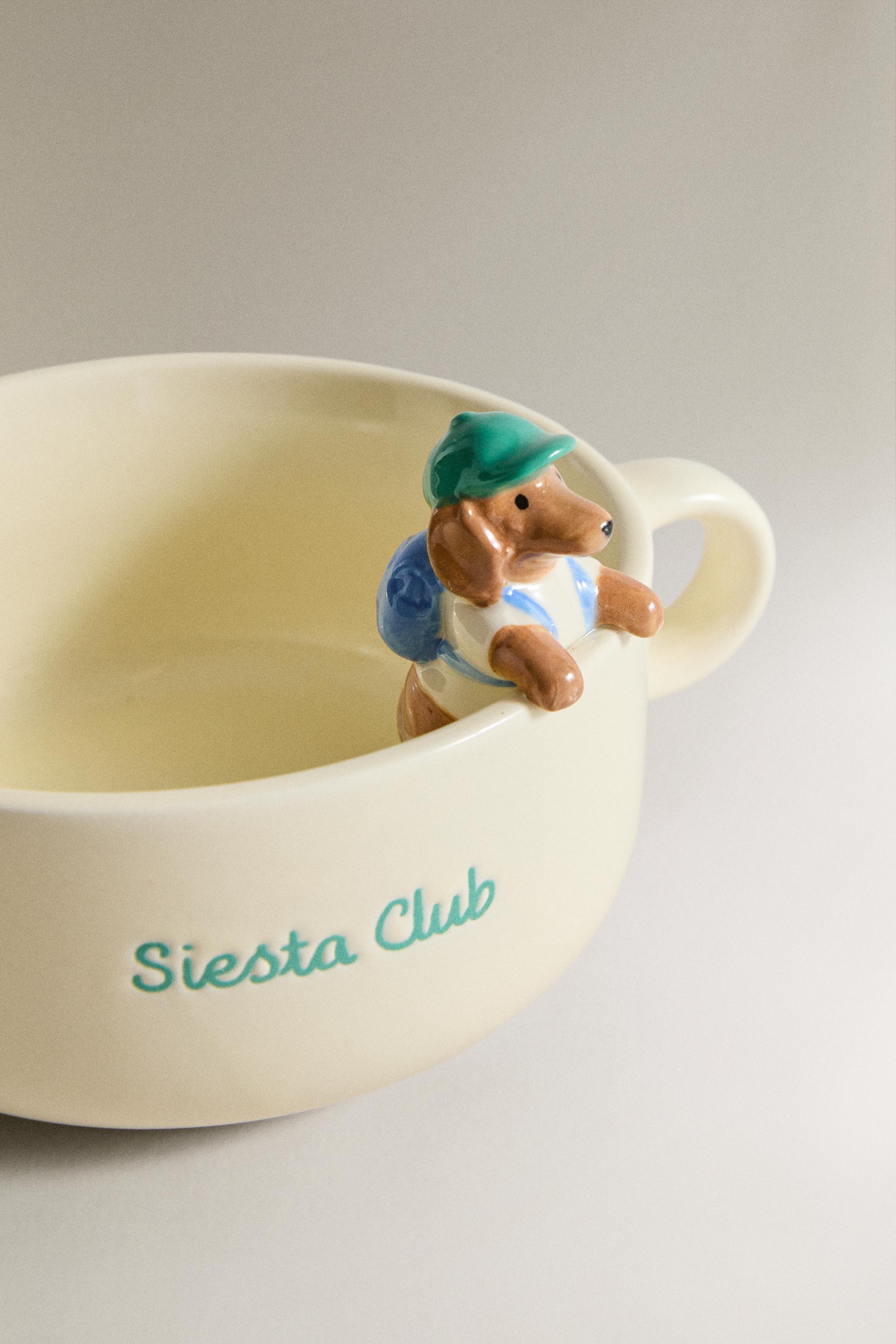 KIDS' CERAMIC DOG BOWL